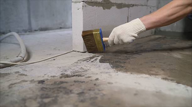 SJ Waterproofing Pros Waterproofing coverage map for Elwood, NY and surrounding area